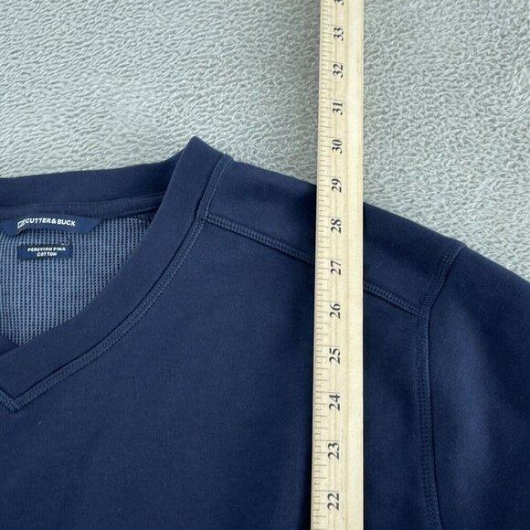 Cutter & Buck Mens Navy V-Neck Pullover Sweatshirt PGA Illinois Section 5823 - Picture 6 of 8
